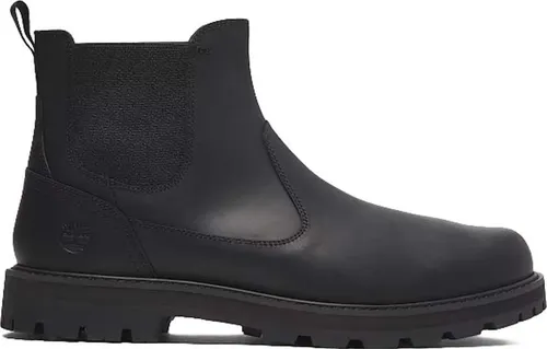 Timberland Mens Mid Chelsea Boot in schwarz von Timberland