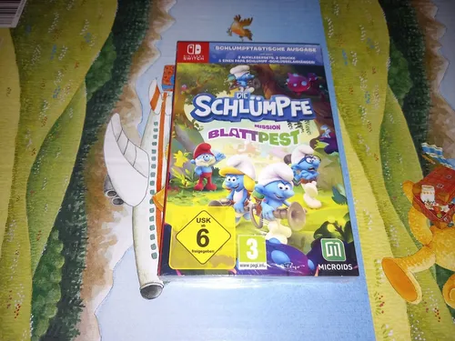 Die Schlümpfe Mission Blattpest Schlumpftastische Ausgabe Neu ungeöffnet Switch