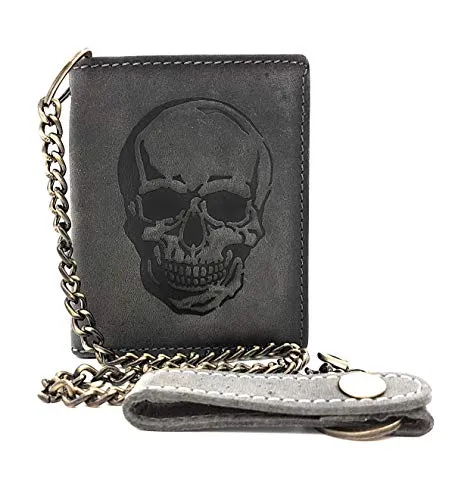 Jockey Club Biker-Geldbörse mit Kette