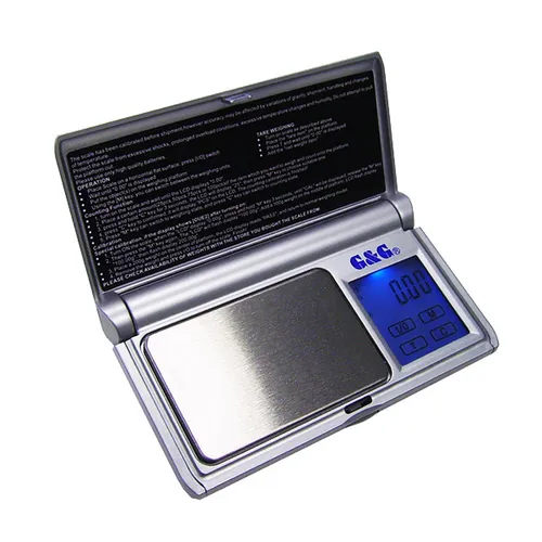 G&G BS 200g/0,01g Feinwaage Taschenwaage Digital-waage Goldwaage Münzwaage