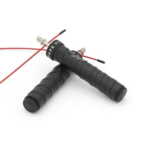 SHAPEVITAL Speed Rope | Ergonomisches Springseil | inkl. 2 Seilstärken
