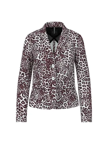 Marc Cain Leo Print Jackenblazer in rot von Marc Cain