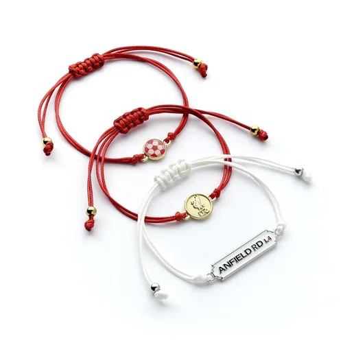 Liverpool Fc Friendship Bracelet Set NEU in rot von Rarewaves