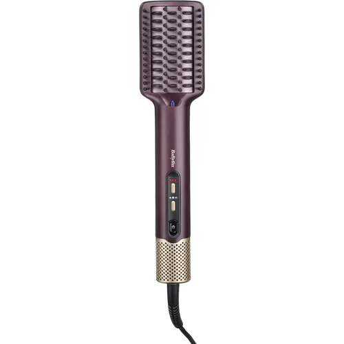 BaByliss Air Power Smooth AS6400E Warmluftbürste - Vielseitige Warmluftbürste für Damen zum gleichzeitigen Trocknen und Stylen. Mit Temperatur- und Geschwindigkeitsregulierung für glänzende Ergebnisse und einfaches Haarstyling.
