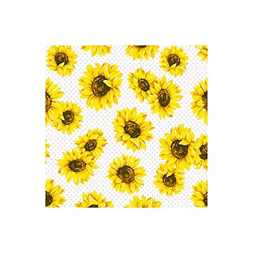 Tischdeko 20 Stück Serviette Sonnenblumen Blumen Sommer