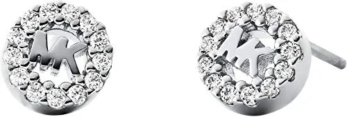 Michael Kors MKC1033AN040 Damen Ohrstecker - Elegante Ohrringe aus 925er Silber mit funkelnden Zirkonia, perfekt für besondere Anlässe oder den Alltag.