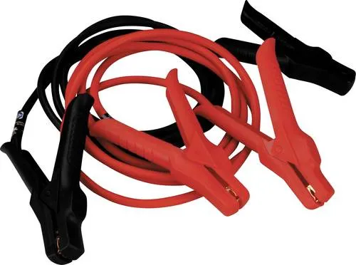 Starthilfekabel 35 mm² Alu - Kupferkabel, 4,50 m lang - Booster & Starthilfekabel, hochwertiges Alu-Kupferkabel für zuverlässige Starthilfe bei 12/24 Volt Fahrzeugen, gemäß DIN 72553.