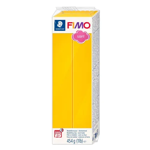  Fimo Soft 454g sonnengelb ofenhärtende Modelliermasse 23,02€/kg