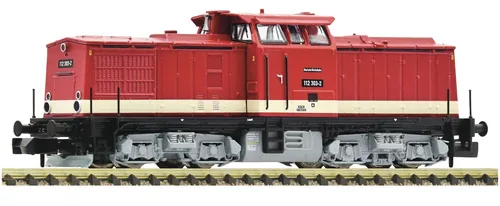 Fleischmann 721086 Diesellokomotive 112 303-3 mit Sound - Modelleisenbahnen, digitale Steuerung für realistischen Sound und ein authentisches Fahrerlebnis in Epoche IV (1965 - 1990)