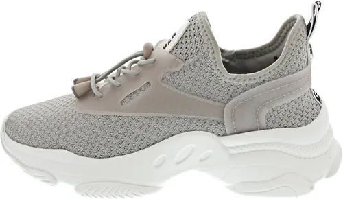 STEVE MADDEN Sneaker grau - Stilvoll und Bequem - Sneaker in Größe 38 EU, mit 4 cm Absatzhöhe. Das graue Design aus Synthetik und Textil sorgt für einen trendigen Look und hohen Tragekomfort im Alltag.