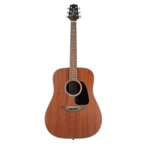 Takamine GD11M NS 2 Mahogany Natural Satin Westerngitarre - Dreadnought Westerngitarre aus laminiertem Mahagoni für warmen Klang, ideal für Gesangsbegleitung. Flaches Halsprofil und Druckguss-Mechaniken sorgen für Komfort und Stimmstabilität.