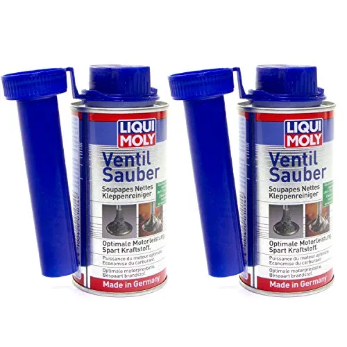 Ventil Sauber Additiv Reiniger Kraftstoff Zusatz LIQUI MOLY 1014 2x 150 ml