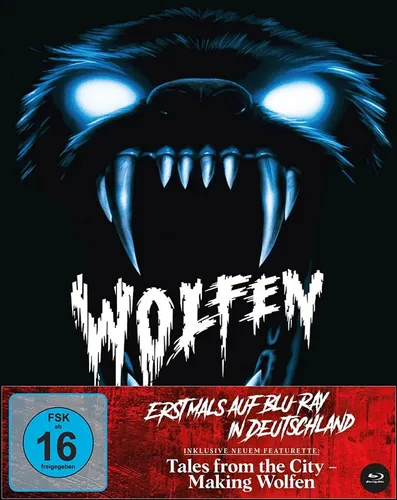 Wolfen - 2-Disc Mediabook (Cover A) - Limitierte Auflage des Horrorfilms 'Wolfen' im Mediabook-Format, Blu-ray mit spannenden Extras und hochwertiger Bildqualität für Filmfans.
