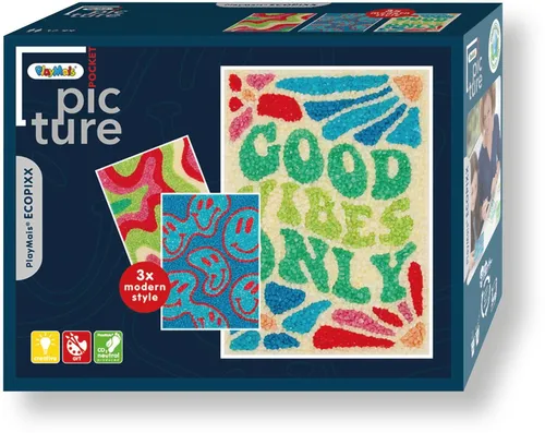 PlayMais Kreativset Bastel Kreativität ECOPIXX POCKET Modern Style ab 12 Jahren 160925