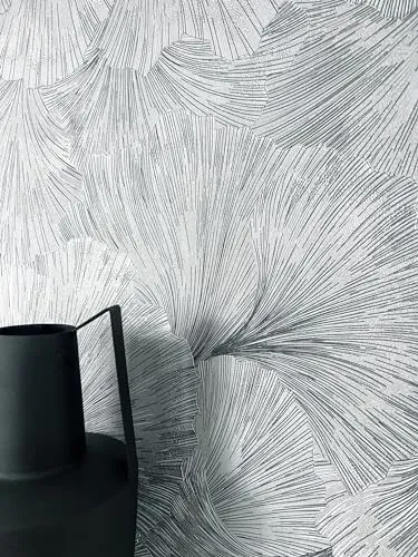 Newroom Vliestapete Silber in grau von Newroom