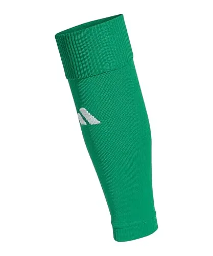adidas Unisex Milano Sleeve, team green/white, L in grün von adidas
