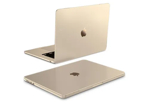 Fintie Laptop-Hülle für MacBook Air 15'' M5 M4 M3 M2(2026-2023) A3448 A3241 A3114 A2941, [100% Entspricht der Offiziellen Farbe] Ultradünne Matte Hartschale