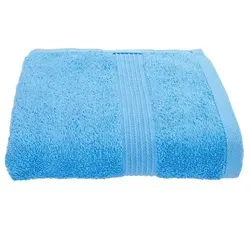 Julie Julsen Handtücher 1-Handtücher-Himmelblau-Duschtuch 70 x 140 cm, Baumwolle (1-St) blau 70 cm x 140 cm