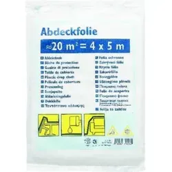 C CIRET Abdeckplane HDPE Standard 20 qm = 4 x 5 m