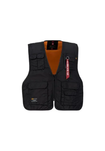 Alpha Industries Herren Utility Vest in schwarz von Alpha Industries
