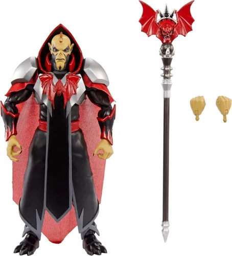 Mattel HYC53 - Masters of the Universe - Emperor Hordak Actionfigur mit 30 beweglichen Gelenken, ca. 18cm