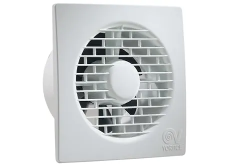 Vortice Wandventilator Axiallüfter Filo MF 100 T-HCS LL mit Feuchtesensor