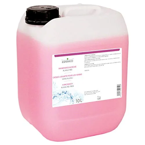 cosiMed Handwaschcreme alkalifrei, Handreiniger, Handreinigungscreme, 10 l
