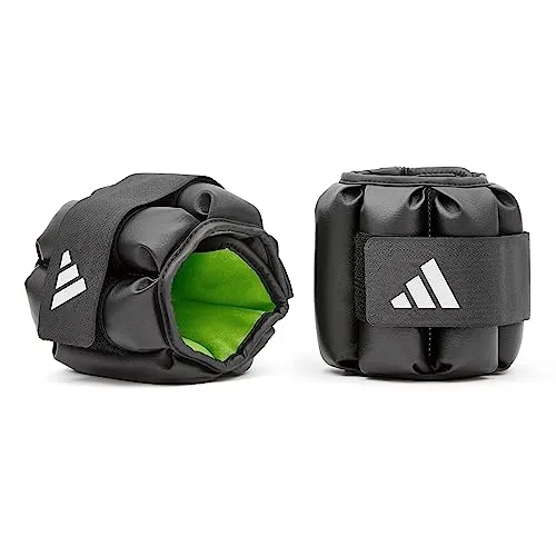 adidas Performance Gewichtsmanschette 2.0 Kg - Gewichtsmanschetten für effektives Training, individuell anpassbar für Beine und Arme, mit atmungsaktivem Innenfutter für maximalen Komfort.