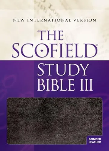 The Scofield Study Bible: New International Version, Black Bonded Leather