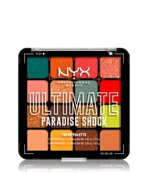 NYX Professional Makeup Ultimate Shadow Palette Paradise Shock Lidschatten Palette 1 Stk Nr. 02W - Paradise Shock