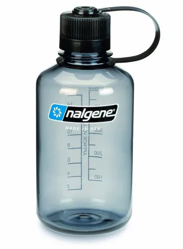 Nalgene Trinkflasche 'EH' - 0,5 L - Trinkflasche aus BPA-freiem Tritan(TM) Copolyester, bruchfest und dicht. Ideal für Schule, Wandern und Outdoor-Aktivitäten. Mit praktischer Trinköffnung und Füllmarke.