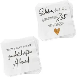Papierservietten Gold von CEPEWA