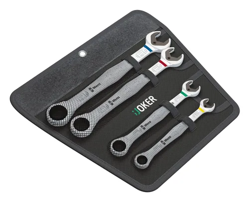 Wera Ringratschenschlüssel Satz Joker 4-tlg. 10-13-17-19 mm von Wera