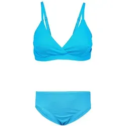 Aquarti Bustier-Bikini Aquarti Mädchen Bikini Set Bustier Bikinislip Zweiteiliger Badeanzug blau 170