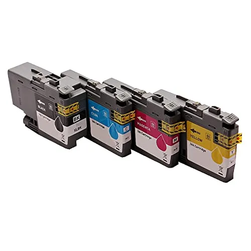 Alternativ Tintenpatronen Set für Brother LC-3237 von ABC