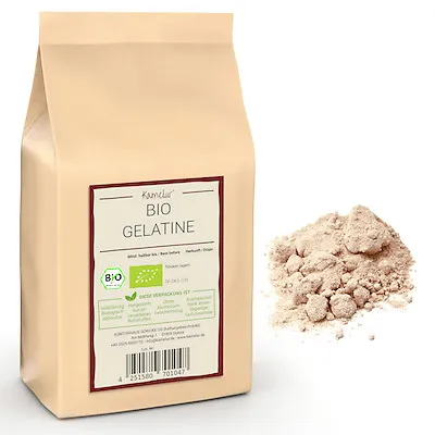 Geschmacksneutrale Gelatine von SOBO Naturkost