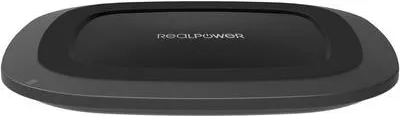 Realpower FreeCharge-10 Kabelloses Ladegerät - 10 Watt - Ladegeräte mit AC-Netzteil, schnelles kabelloses Laden für Smartphones und mehr, stilvolles schwarzes Design.