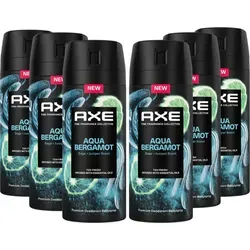 6x Axe Deospray – Kenobi Aqua Bergamot 150 ml von AXE