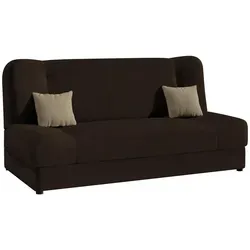 Xxxl Schlafsofa Dunkelbraun 3-Sitzer
