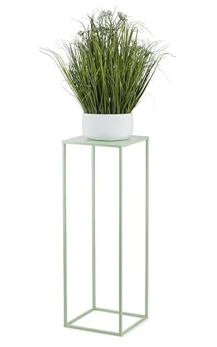 HowHomely Blumenständer Metall Grünblau 70 cm Hoch von HowHomely