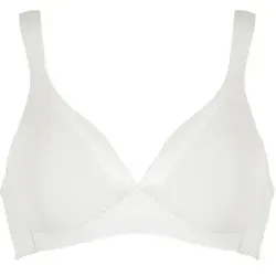 Naturana Bügelloser BH The Wednesday - Beige 90 - Funktionsunterwäsche mit elastischem Material, modischem V-Ausschnitt und entlastenden breiten Trägern für höchsten Tragekomfort.