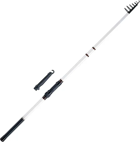 WFT XK Bone Stellfisch 8,00m - Hochwertige Angelrute für Stellfisch - Wurfrute mit 8m Länge und einem Wurfgewicht von 80-160g, ideal für den Ansitz. Perfekt für Angler, die Flexibilität und Qualität suchen.