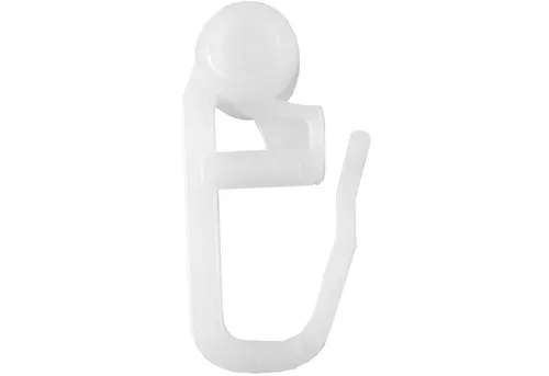 Bestlivings Gardinenröllchen zum Einhängen von Stoffen mit Gardinen- und Kräuselbändern, (Spar-Set, 200-St), für Innenlaufschienen mit Nutbreite 4–7 mm, geräuscharmes Gleiten