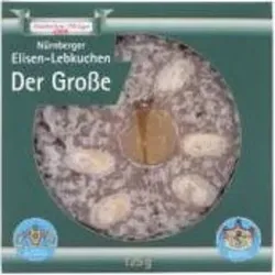 Haeberlein Elisenlebkuchen glasiert und gespickt der Große 125g