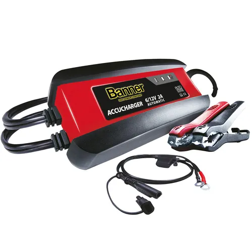 KFZ Auto PKW Batterieladegerät Banner ACCUCHARGER Ladegerät 6V 12V AGM EFB GEL