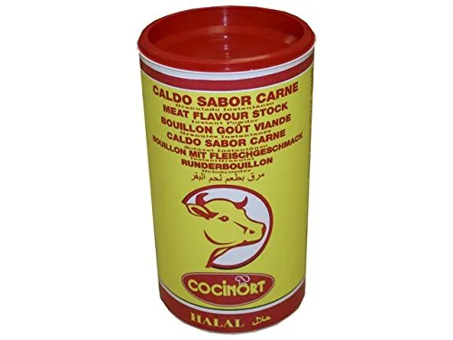 Cocinort Bouillonpulver Fleisch 1 Kg - Kräuter - Aromatisches Bouillonpulver für herzhaften Fleischgeschmack, ideal zum Verfeinern von Suppen und Saucen, 1 KG aus Spanien
