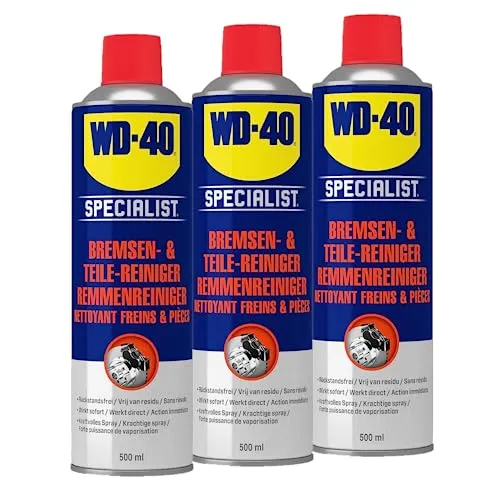 WD-40 Specialist Bremsen- und Teilereiniger, 3x500 ml