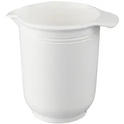 Dr. Oetker Rührbecher in Weiß - 1 l - Rührschüsseln, tropffreier Ausgießer für präzises Ausgießen und ideal für sauberes Arbeiten in der Küche.