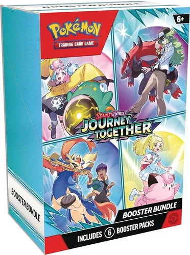 Pokémon-Sammelkartenspiel: Boosterbundle Karmesin & Purpur – Reisegefährten
