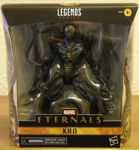 Hasbro Marvel Legends Series Eternals - 15 cm Deluxe Kro Action-Figur, Premium-Design mit 2 Accessoires für Sammler und Fans